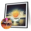 Cracked Egg - Full Round Diamond - 30x30cm
