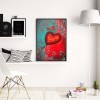 Love - Full Round Diamond - 30x40cm