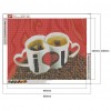 Cup - Full Square Diamond - 50x40cm