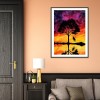 Tree  - Full Round Diamond - 30x40cm