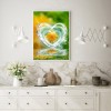 Love  - Full Round Diamond - 30x40cm