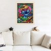 Novelty Skull - Partial Round Diamond - 30x30cm
