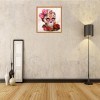 Novelty Skull - Partial Round Diamond - 30x30cm