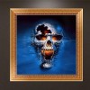 Skull Halloween - Partial Round Diamond - 30x30cm