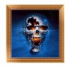 Skull Halloween - Partial Round Diamond - 30x30cm
