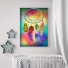 Dream Catcher  - Full Round Diamond - 30x40cm