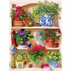 Potted Plant  - Full Round Diamond - 30x40cm