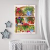 Potted Plant  - Full Round Diamond - 30x40cm