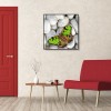 Stone Butterfly - Full Round Diamond - 30x30cm
