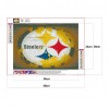 Soccer Team Badge - Full Round Diamond - 40x30cm