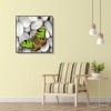 Stone Butterfly - Full Round Diamond - 30x30cm