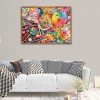 Abstract - Full Square Diamond - 40x30cm