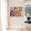 Abstract - Full Square Diamond - 40x30cm