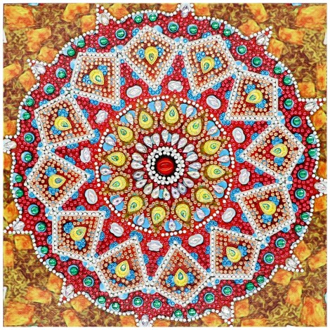 Mandala - Special Shaped Diamond - 30x30cm
