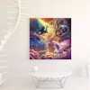 Unicorn - Full Round Diamond - 30*30cm