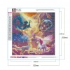 Unicorn - Full Round Diamond - 30*30cm