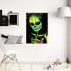 Skull Halloween Partyation  - Full Round Diamond - 30x40cm