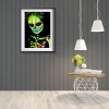 Skull Halloween Partyation  - Full Round Diamond - 30x40cm