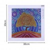 Tree - Special Shaped Diamond - 30x30cm