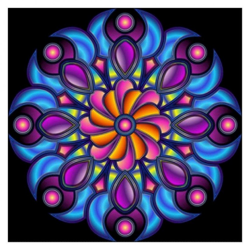 Geometric Flower - F...
