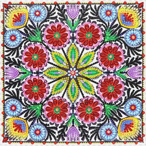 Mandala - Special Shaped Diamond - 30x30cm