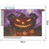 Halloween Pumpkin Cats  - Full Diamond Painting - 30x40cm