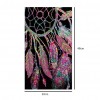 Wind Chime - Partial Round Diamond - 30x48cm