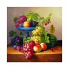 Fruits Grape  - Partial Round Diamond - 30x30cm