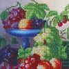 Fruits Grape  - Partial Round Diamond - 30x30cm