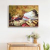 Indian Feather Headdress - Full Round Diamond - 40*30cm