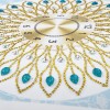 Flower Clock - Special Shaped Diamond - 35x35cm