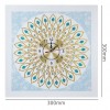 Flower Clock - Special Shaped Diamond - 35x35cm