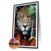 Tiger Head - Full Round Diamond - 30*40cm