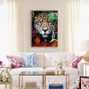 Tiger Head - Full Round Diamond - 30*40cm