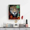 Tiger Head - Full Round Diamond - 30*40cm