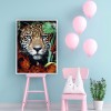 Tiger Head - Full Round Diamond - 30*40cm