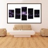 5pcs/set Dreamy Starry - Full Round Diamond Painting - 95x45cm