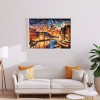Sunset Street View - Full Round Diamond - 40*30cm