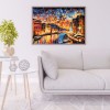 Sunset Street View - Full Round Diamond - 40*30cm