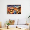 Sunset Street View - Full Round Diamond - 40*30cm
