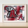 Soccer Team Badge - Full Round Diamond - 40x30cm