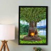 Buddha Statue  - Full Round Diamond - 30x40cm