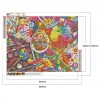 5D DIY Diamond Painting Kit Candies Full Round Drill Picture Handicraft Art