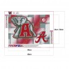 Soccer Team Badge - Full Round Diamond - 40x30cm