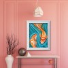 5D DIY Full Drill Diamond Painting Abstract Fish