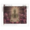 Buddhism Light Set - Partial Round Diamond - 38x30cm