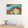 Solar Halo Tree - Full Round Diamond - 40*30cm