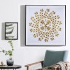Flower Clock - Special Shaped Diamond - 35x35cm