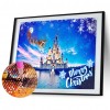 Castle - Full Round Diamond - 40*30cm