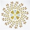 Flower Clock - Special Shaped Diamond - 35x35cm